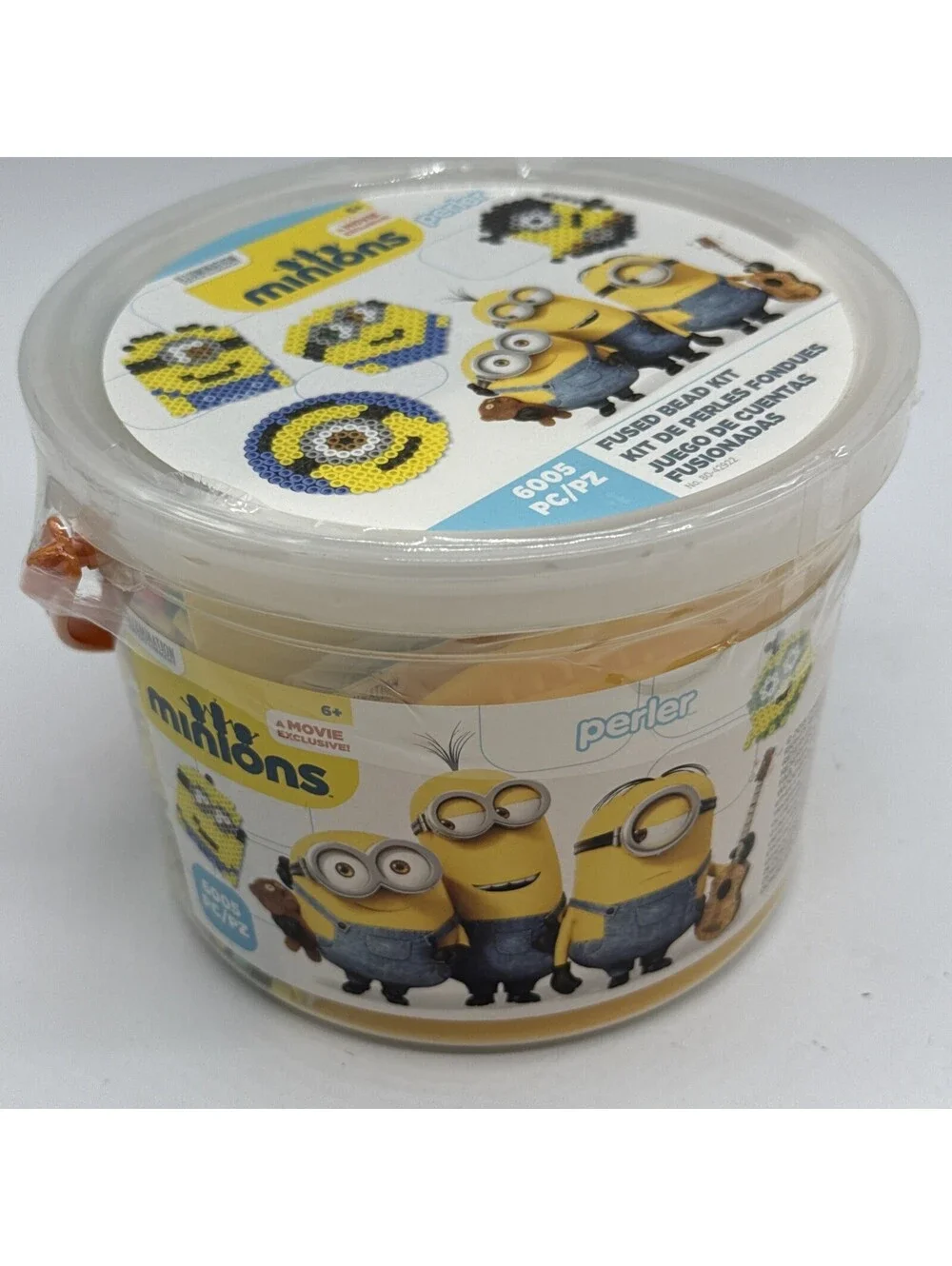 Perler Fused Bead Kit Bucket Minions 2015 Dimensions Movie Exclusive 6005 Pieces